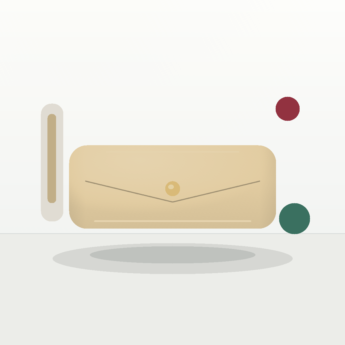 Celineau Archive Champagne Clutch