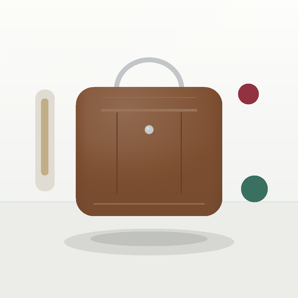 Velour House Walnut Bucket Bag